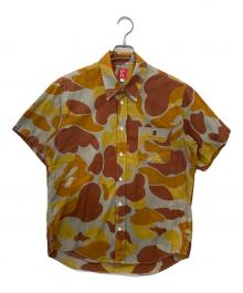 A BATHING APE（アベイシングエイプ）の古着「半袖シャツ」｜ベージュ