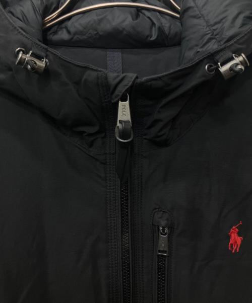 POLO RALPH LAUREN（ポロ・ラルフローレン）POLO RALPH LAUREN (ポロ・ラルフローレン) ダウンジャケット ブラック サイズ:Mの古着・服飾アイテム