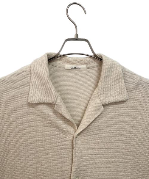 confect（コンフェクト）confect (コンフェクト) 長袖シャツ ベージュ サイズ:40の古着・服飾アイテム
