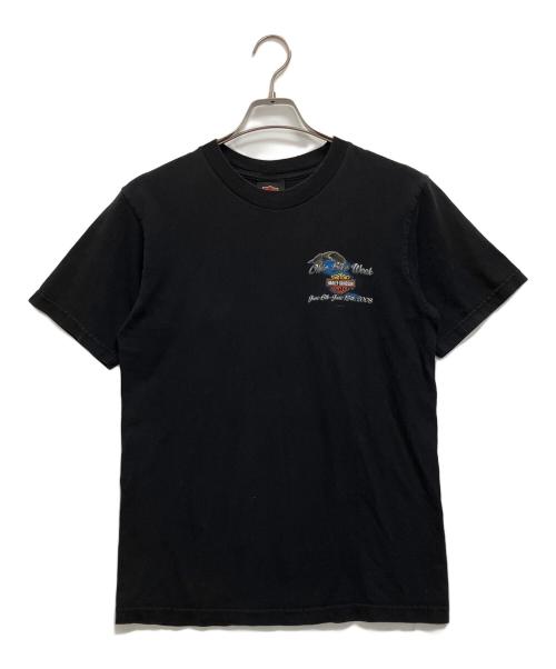 HARLEY-DAVIDSON（ハーレーダビッドソン）HARLEY-DAVIDSON (ハーレーダビッドソン) プリントTシャツ ブラック サイズ:Mの古着・服飾アイテム