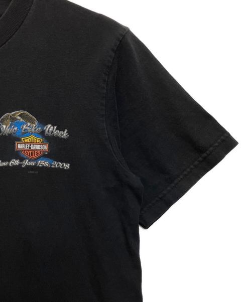 HARLEY-DAVIDSON（ハーレーダビッドソン）HARLEY-DAVIDSON (ハーレーダビッドソン) プリントTシャツ ブラック サイズ:Mの古着・服飾アイテム