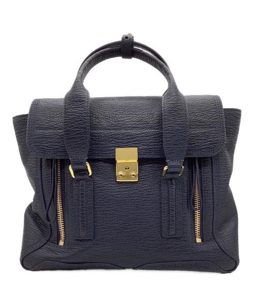 3.1 phillip lim（スリーワンフィリップリム）3.1 phillip lim (スリーワンフィリップリム) 2WAYバッグ ブルーの古着・服飾アイテム