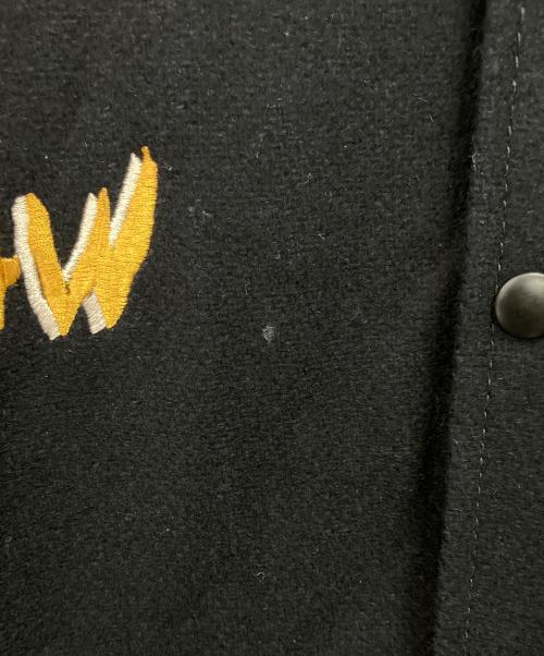 Reed Leather Sportswear（リードレザースポーツウェア）Reed Leather Sportswear (リードレザースポーツウェア) スタジャン ブラック サイズ:表記無しの古着・服飾アイテム