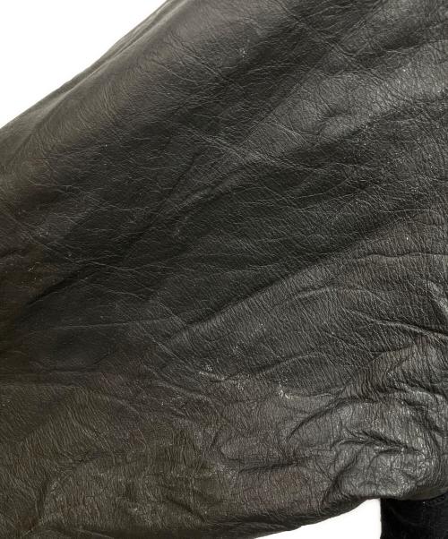 Reed Leather Sportswear（リードレザースポーツウェア）Reed Leather Sportswear (リードレザースポーツウェア) スタジャン ブラック サイズ:表記無しの古着・服飾アイテム