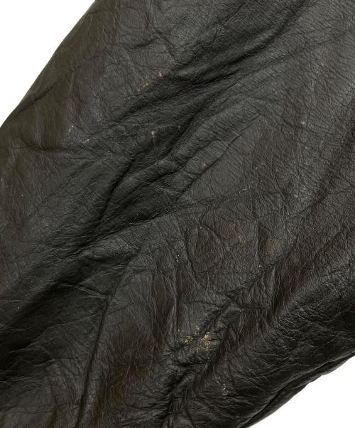Reed Leather Sportswear（リードレザースポーツウェア）Reed Leather Sportswear (リードレザースポーツウェア) スタジャン ブラック サイズ:表記無しの古着・服飾アイテム