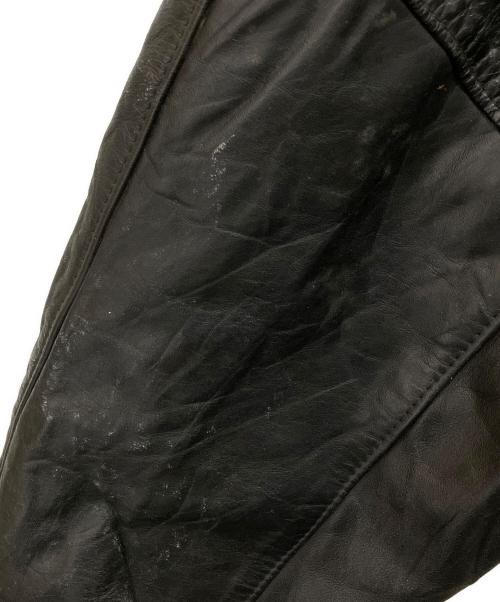 Reed Leather Sportswear（リードレザースポーツウェア）Reed Leather Sportswear (リードレザースポーツウェア) スタジャン ブラック サイズ:表記無しの古着・服飾アイテム