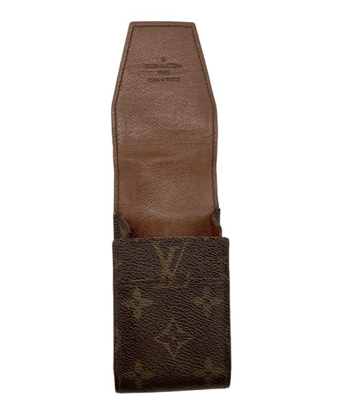 LOUIS VUITTON（ルイ ヴィトン）LOUIS VUITTON (ルイ ヴィトン) モノグラム　エテュイ・シガレット　シガレットケース ブラウンの古着・服飾アイテム