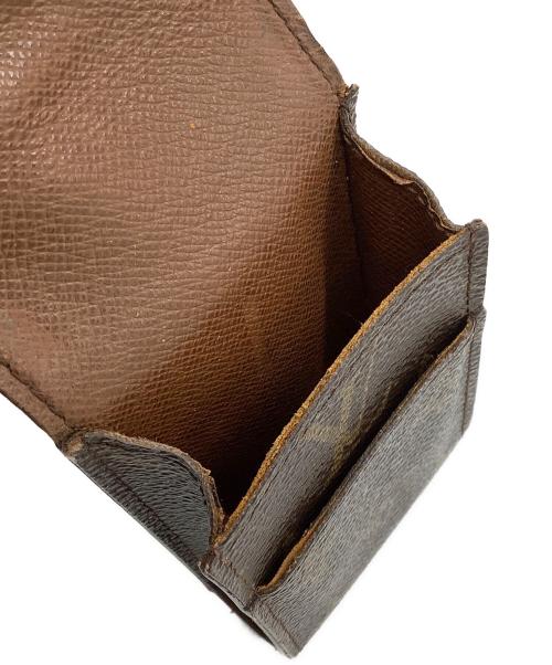 LOUIS VUITTON（ルイ ヴィトン）LOUIS VUITTON (ルイ ヴィトン) モノグラム　エテュイ・シガレット　シガレットケース ブラウンの古着・服飾アイテム