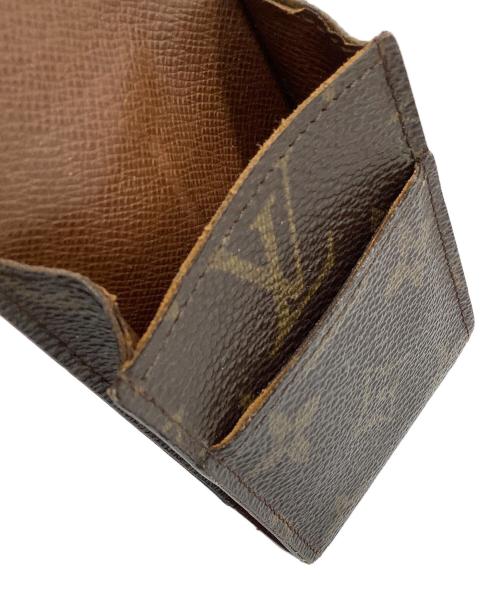 LOUIS VUITTON（ルイ ヴィトン）LOUIS VUITTON (ルイ ヴィトン) モノグラム　エテュイ・シガレット　シガレットケース ブラウンの古着・服飾アイテム