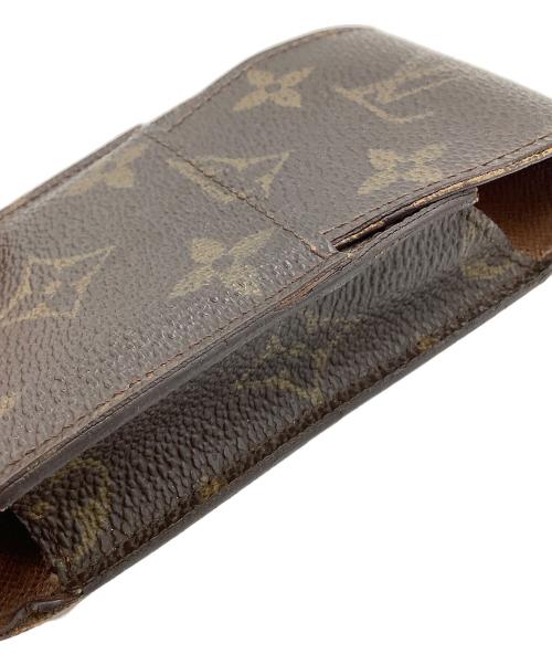 LOUIS VUITTON（ルイ ヴィトン）LOUIS VUITTON (ルイ ヴィトン) モノグラム　エテュイ・シガレット　シガレットケース ブラウンの古着・服飾アイテム