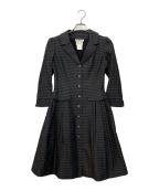 Rene×tissueルネ×）の古着「長袖ワンピース」｜グレー