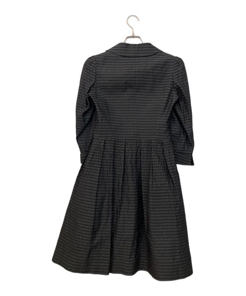 Rene（ルネ）Rene (ルネ) TISSUE 長袖ワンピース グレー サイズ:UK34の古着・服飾アイテム