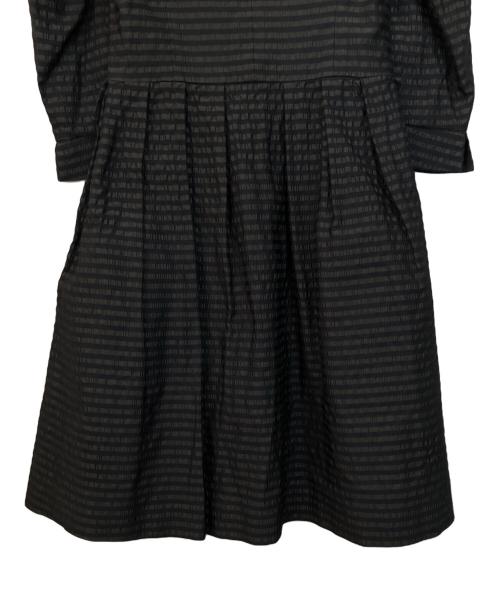 Rene（ルネ）Rene (ルネ) TISSUE 長袖ワンピース グレー サイズ:UK34の古着・服飾アイテム
