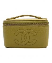 CHANEL（シャネル）の古着「バニティバッグ」｜イエロー