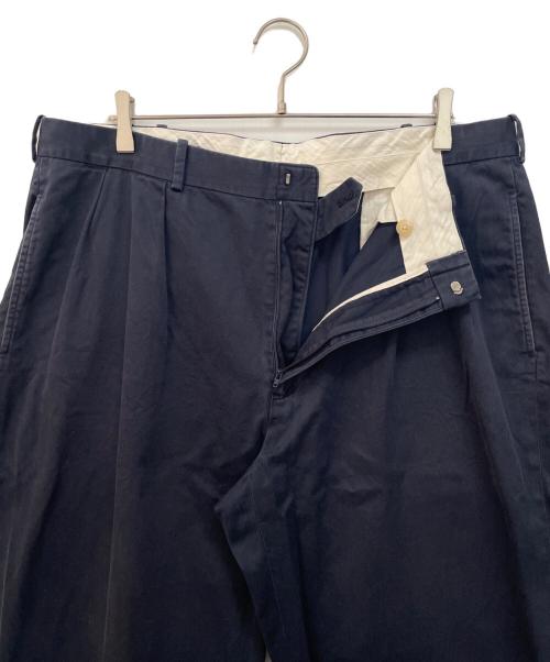 POLO RALPH LAUREN（ポロ・ラルフローレン）POLO RALPH LAUREN (ポロ・ラルフローレン) ツータックチノ ネイビー サイズ:40の古着・服飾アイテム