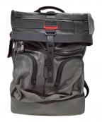 TUMIトゥミ）の古着「LONDON ROLL TOP BACKPACK」｜ブラック×グレー
