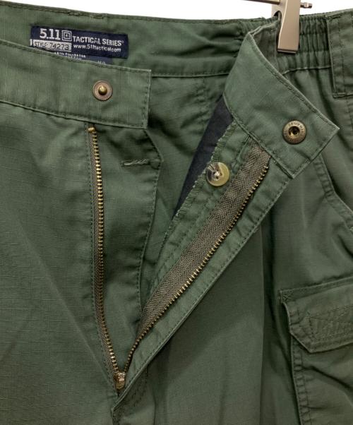 5.11TACTICAL SERIES（ファイブイレブン タクティカル）5.11TACTICAL SERIES (ファイブイレブン タクティカル) カーゴパンツ グリーン サイズ:34の古着・服飾アイテム