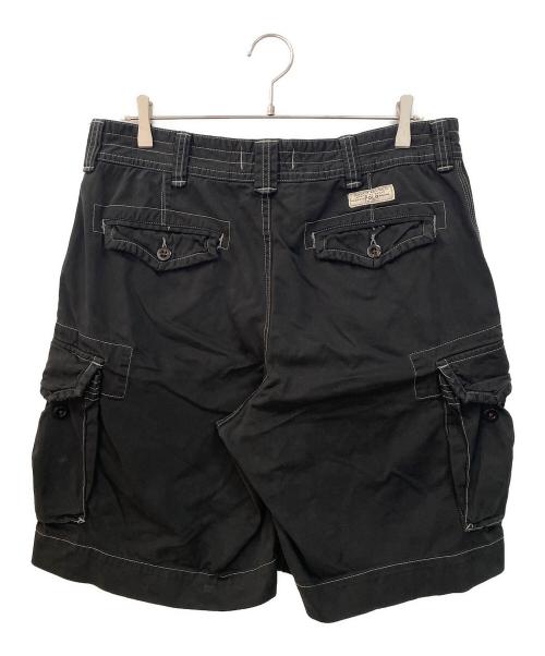 POLO RALPH LAUREN（ポロ・ラルフローレン）POLO RALPH LAUREN (ポロ・ラルフローレン) カーゴハーフパンツ ブラック サイズ:34の古着・服飾アイテム
