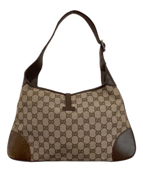 GUCCI（グッチ）GUCCI (グッチ) カンディンスキー　ワンショルダーバッグ ブラウンの古着・服飾アイテム