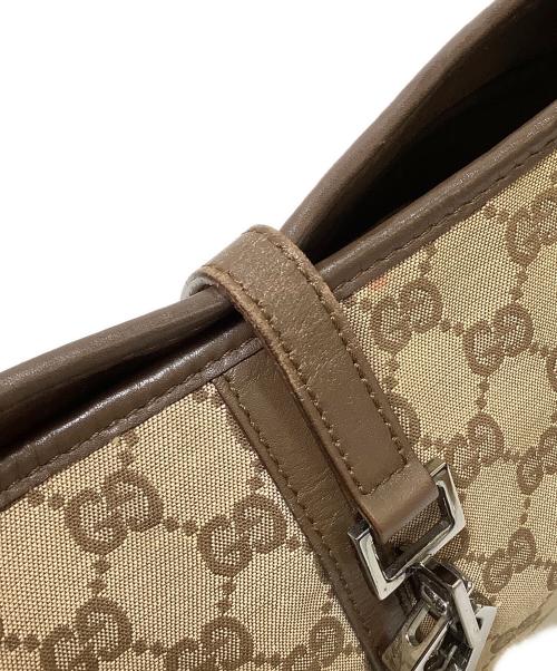 GUCCI（グッチ）GUCCI (グッチ) カンディンスキー　ワンショルダーバッグ ブラウンの古着・服飾アイテム