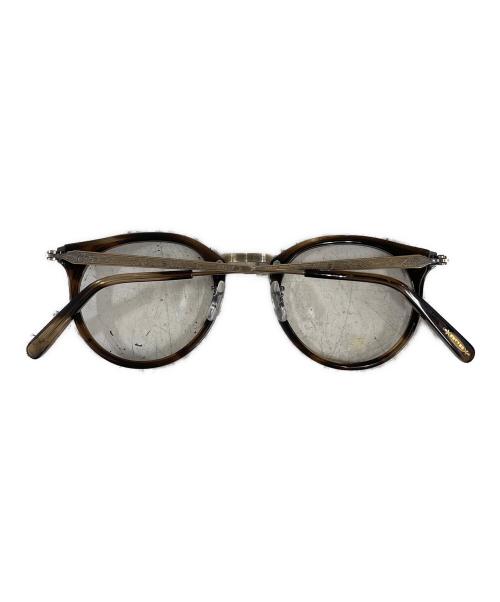 OLIVER PEOPLES（オリバーピープルズ）OLIVER PEOPLES (オリバーピープルズ) 眼鏡 ブラウンの古着・服飾アイテム