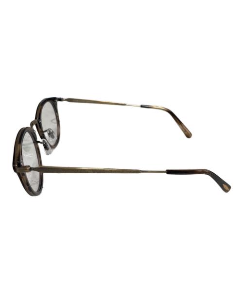OLIVER PEOPLES（オリバーピープルズ）OLIVER PEOPLES (オリバーピープルズ) 眼鏡 ブラウンの古着・服飾アイテム