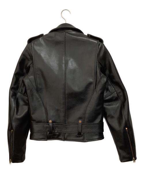 VANSON（バンソン）VANSON (バンソン) C2ダブルライダースジャケット ブラック サイズ:34の古着・服飾アイテム