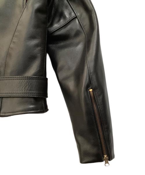 VANSON（バンソン）VANSON (バンソン) C2ダブルライダースジャケット ブラック サイズ:34の古着・服飾アイテム
