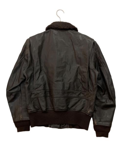 cooper（クーパー）COOPER (クーパー) フライトジャケット ブラウン サイズ:40Rの古着・服飾アイテム