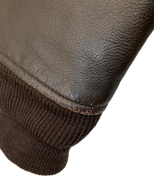 cooper（クーパー）COOPER (クーパー) フライトジャケット ブラウン サイズ:40Rの古着・服飾アイテム
