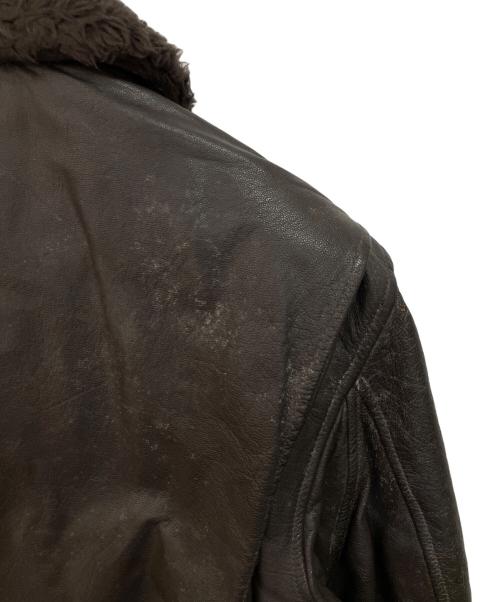 cooper（クーパー）COOPER (クーパー) フライトジャケット ブラウン サイズ:40Rの古着・服飾アイテム