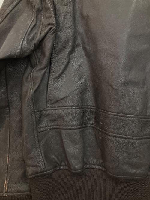 cooper（クーパー）COOPER (クーパー) フライトジャケット ブラウン サイズ:40Rの古着・服飾アイテム