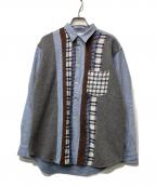 COMME des GARCONSコムデギャルソン）の古着「長袖シャツ」｜ブルー