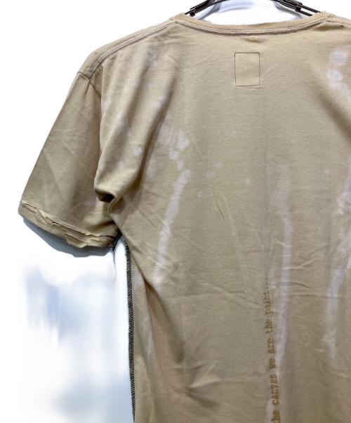COLUR ROLLAND BERRY（カラー・ローランド・ベリー）COLUR ROLLAND BERRY (カラー・ローランド・ベリー) 半袖カットソー ベージュ サイズ:Lの古着・服飾アイテム