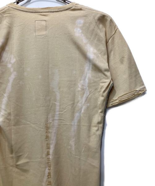 COLUR ROLLAND BERRY（カラー・ローランド・ベリー）COLUR ROLLAND BERRY (カラー・ローランド・ベリー) 半袖カットソー ベージュ サイズ:Lの古着・服飾アイテム