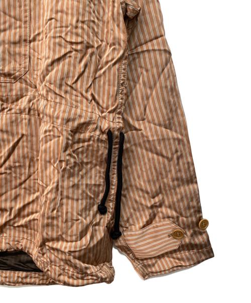 DRIES VAN NOTEN（ドリスヴァンノッテン）DRIES VAN NOTEN (ドリスヴァンノッテン) アノラックパーカー オレンジ×ホワイト サイズ:表記無しの古着・服飾アイテム