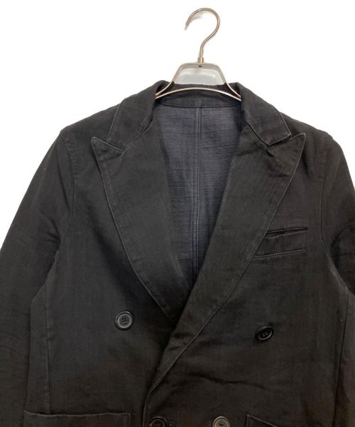 LANVIN（ランバン）LANVIN (ランバン) ダブルテーラードジャケット ブラック サイズ:XSの古着・服飾アイテム