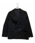 LANVIN（ランバン）の古着「ダブルテーラードジャケット」｜ブラック
