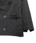 中古・古着 LANVIN (ランバン) ダブルテーラードジャケット ブラック サイズ:XS：10000円