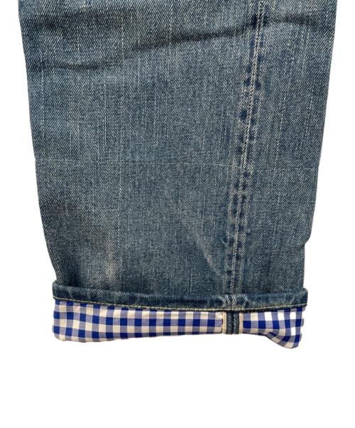 COMME des GARCONS JUNYA WATANABE MAN（コム デ ギャルソン ジュンヤ ワタナベ マン）COMME des GARCONS JUNYA WATANABE MAN (コム デ ギャルソン ジュンヤ ワタナベ マン) LEVI'S (リーバイス) デニムパンツ ブルー サイズ:SSの古着・服飾アイテム