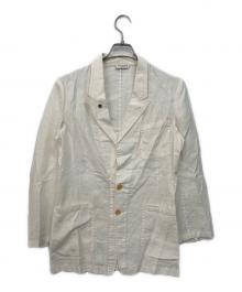 DRIES VAN NOTEN（ドリスヴァンノッテン）の古着「リネンジャケット」｜ホワイト