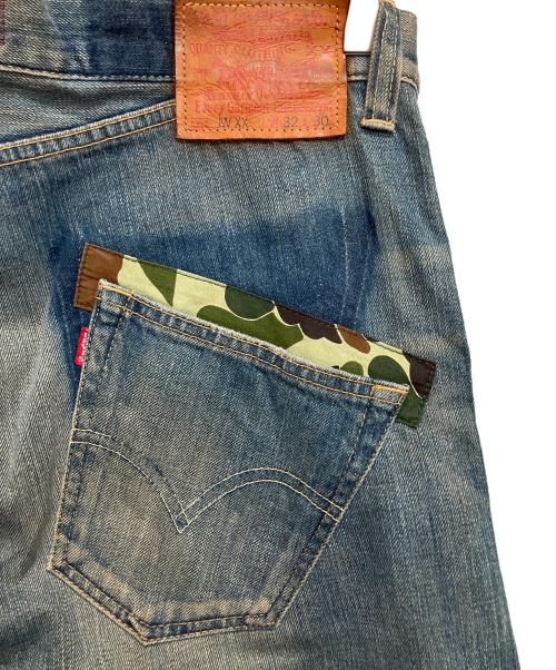 COMME des GARCONS JUNYA WATANABE MAN（コム デ ギャルソン ジュンヤ ワタナベ マン）COMME des GARCONS JUNYA WATANABE MAN (コム デ ギャルソン ジュンヤ ワタナベ マン) LEVI'S (リーバイス) デニムパンツ ブルー サイズ:XSの古着・服飾アイテム