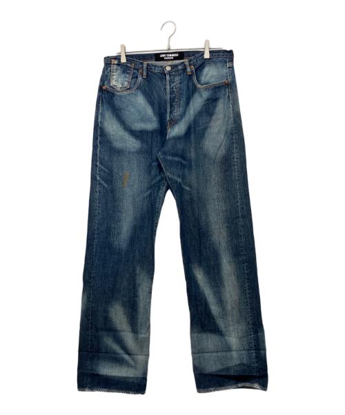 YOHJI YAMAMOTO（ヨウジヤマモト）YOHJI YAMAMOTO (ヨウジヤマモト) デニムパンツ ブルー サイズ:4の古着・服飾アイテム