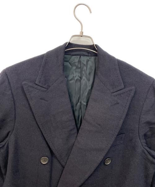 BEAMS F（ビームスエフ）BEAMS F (ビームスエフ) ウールコート ネイビー サイズ:44の古着・服飾アイテム