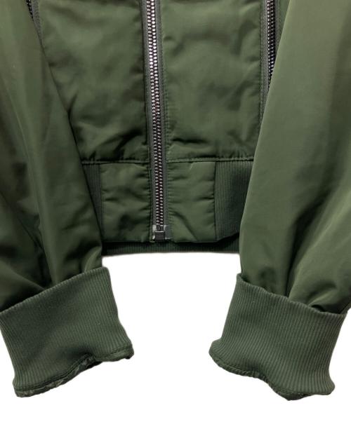 alo yoga（アローヨガ）ALO Yoga (アローヨガ) ジップアップブルゾン グリーン サイズ:XSの古着・服飾アイテム