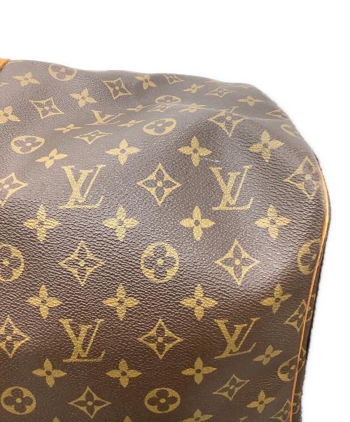 LOUIS VUITTON（ルイ ヴィトン）LOUIS VUITTON (ルイ ヴィトン) モノグラム　キーポル55　トラベルバッグ ブラウンの古着・服飾アイテム