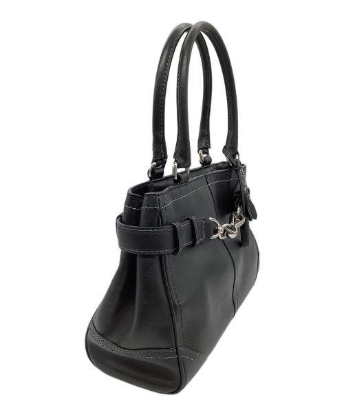 COACH（コーチ）COACH (コーチ) ハンドバッグ ブラックの古着・服飾アイテム
