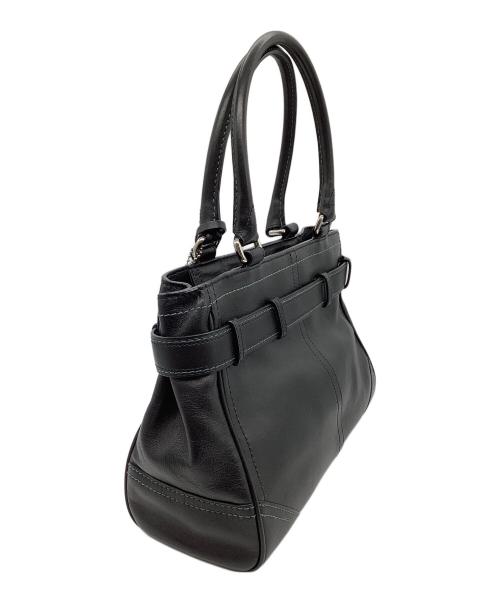 COACH（コーチ）COACH (コーチ) ハンドバッグ ブラックの古着・服飾アイテム