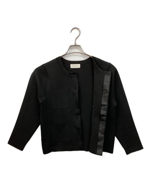 La boutique BonBon（ラブティックボンボン）La boutique BonBon (ラブティックボンボン) 厚手カーディガン ブラック サイズ:Fの古着・服飾アイテム