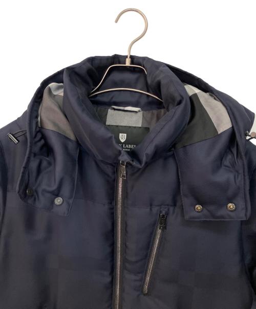 BLACK LABEL CRESTBRIDGE（ブラックレーベル クレストブリッジ）BLACK LABEL CRESTBRIDGE (ブラックレーベル クレストブリッジ) ダウンジャケット ネイビー サイズ:Lの古着・服飾アイテム